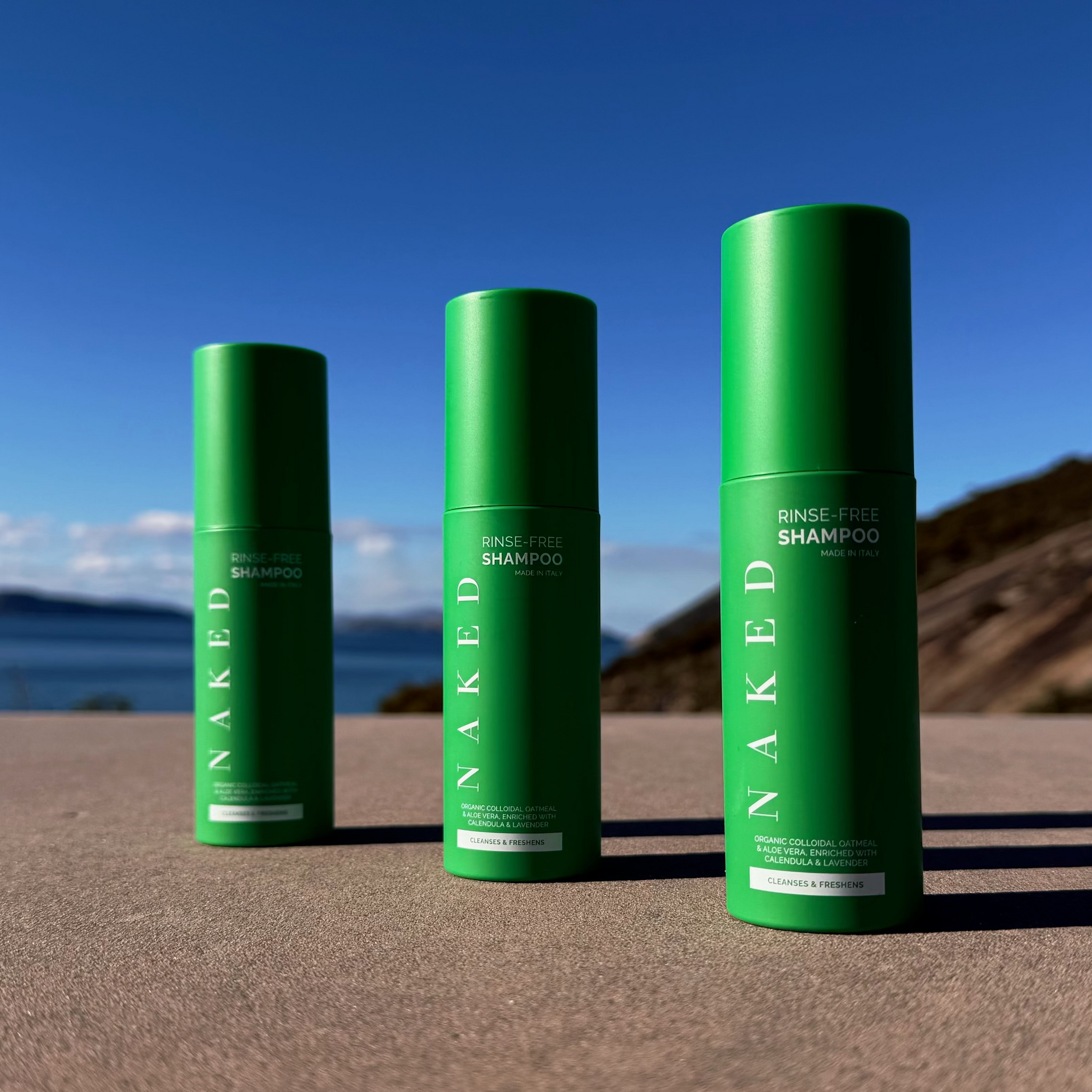 NAKED Rinse-Free Shampoo Collection